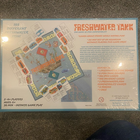 Freshwater tank game new in sealed box - Picture 2 of 2